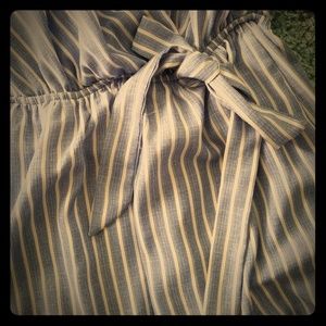 Monteau Blue and White dress